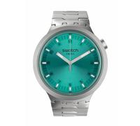 Swatch Herren-Quarzuhr mit Edelstahlarmband SB07S100G, Silber, Modern