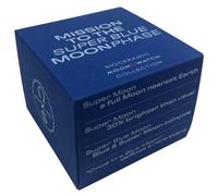 Swatch Moonswatch Omega x Mission To The Super Blue Moonphase Armbanduhr, blau, Armband
