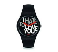 Swatch orologio HATE 2 LOVE 41mm Originals New Gent SUOB185