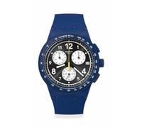 Swatch Outlet Armbanduhr Nothing Basic, About Blau, Klassisch