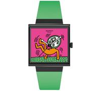 Swatch SO34Z102 Armbanduhr What If? Breaks Off