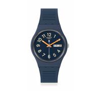 Swatch Trendy Lines at Night Armbanduhr, blau, M, Klassisch