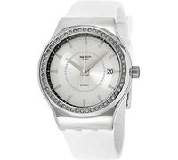 Swatch Unisex ErwachseneArmbanduhr Analog Automatik Gummi YIS406