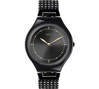 Swatch Unisex ErwachseneArmbanduhr Analog Quarz Edelstahl SVOB103GA