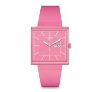Uhr von Swatch Square Bioceramic What if rose? SO 34P700