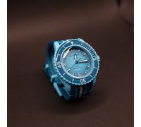 Swatch x Blancpain Blue Lagoon Automatikuhr Bioceramic Scuba Fifty Fathoms-Kollektion