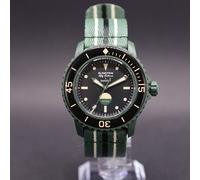 Swatch x Blancpain Green Abyss Automatikuhr Bioceramic Scuba Fifty Fathoms-Kollektion