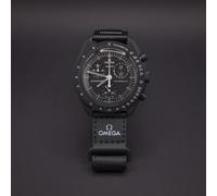 Swatch x Omega Moonswatch Mission to the Moonphase "Snoopy" - New Moon