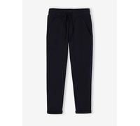 Sweat-Hose für Jungen BASIC, Bundweite verstellbar schwarz Gr. 140 von vertbaudet