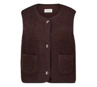 Sweat Jacke Kurz ohne Arm 46
