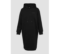 Sweat-Kleid mit seitlichen Eingrifftaschen und Schlitzen 34 schwarz 2157954.99D0.34