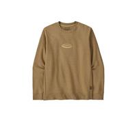 Patagonia - 95 Oval Logo Uprisal Crew Sweatshirt - Pullover, Gr. XL, beige/braun (BobcatBrown)
