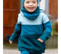 Sweat Pullover Colour-Blocking blau 98