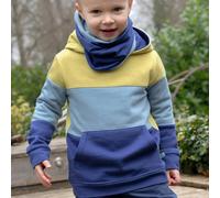 Sweat Pullover Colour-Blocking Blautöne 134