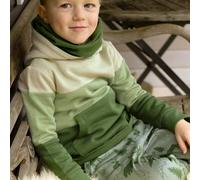 Sweat Pullover Colour-Blocking grün 98