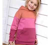 Sweat Pullover Colour-Blocking Pinktöne 122