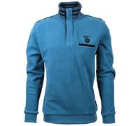 Sweat-Shirt Troyer Zip Petrol 6XL