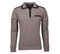 Sweat-Shirt Troyer Zip Sand 7XL