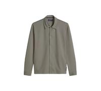 Sweatjacke MARC O'POLO "aus reiner Bio-Baumwolle", Herren, Gr. M, grau (graphite dust), Obermaterial: 68% Baumwolle, 17% Polyester, 15% Elasthan, unifarben, regular fit, Manschette, Sweatjacken Sweatj