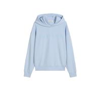 Sweatshirt MARC O'POLO "aus Organic Cotton", Damen, Gr. M, soft sea, Obermaterial: 100% Baumwolle, unifarben, relaxed fit, Rundhals, Rippbündchen, Sweatshirts Sweatshirt (64900928-M) soft sea