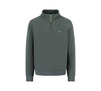 Sweat, Troyer-Zip dark ivy 4XL