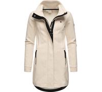 Sweatjacke RAGWEAR "Letrice", Damen, Gr. S (36), beige, Sweatware, Obermaterial: 65% Baumwolle, 35% Polyester. Futter: 65% Baumwolle, 35% Polyester, tailliert ca. Mitte Oberschenkel, hoch geschlossene