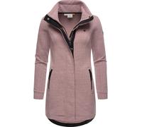 Sweat-Übergangsmantel mit hohem Kragen "Letrice" Mauve24 XXL