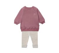 Sweatanzug LILIPUT "To the moon & back", Mädchen, Gr. 74/80, lila (beere, meliert), 80% Baumwolle, 20% Polyester, bedruckt, Sportanzüge, bestehend aus Leggings und Sweatshirt (74414248-74) beere, meli