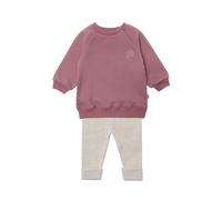 Sweatanzug LILIPUT "To the moon & back", Mädchen, Gr. 86/92, lila (beere, meliert), 80% Baumwolle, 20% Polyester, bedruckt, Sportanzüge, bestehend aus Leggings und Sweatshirt (74414248-86) beere, meli