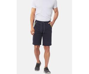 Sweatbermudas BABISTA "Doppelpack Sweatbermuda ELDORIN", Herren, Gr. M, N-Gr, blau, Obermaterial: 60% Baumwolle CO. 40% Polyester COOLMAX PES(Coolmax)., Hosen (79523900-M) blau