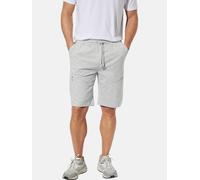 Sweatbermudas BABISTA "Sweatbermuda HARIC", Herren, Gr. XXL, N-Gr, grau (hellgrau melange), Obermaterial: 95% Baumwolle CO. 5% Viskose CV., Hosen (52866722-XXL) hellgrau melange
