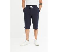 Sweatbermudas BONPRIX, Herren, Gr. 56/58, N-Gr, dunkelblau, Sweatware, Obermaterial: 60% Baumwolle, 40% Polyester, regular fit, Hosen, aus Baumwolle und Polyester, regular fit, casual Stil (48045802-5
