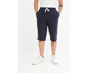 Sweatbermudas BONPRIX, Herren, Gr. 60/62, N-Gr, dunkelblau, Sweatware, Obermaterial: 60% Baumwolle, 40% Polyester, regular fit, Hosen, aus Baumwolle und Polyester, regular fit, casual Stil (48045802-6