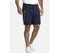 Sweatbermudas JAN VANDERSTORM "Sweatbermuda HARTHAKNUT", Herren, Gr. 3XL, N-Gr, blau (dunkelblau), Obermaterial: 100% Baumwolle CO., comfort fit, Hosen (20166741-XXXL) dunkelblau