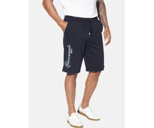 Sweatbermudas JAN VANDERSTORM "Sweatbermuda PERMARSEN", Herren, Gr. 7XL, N-Gr, blau (dunkelblau), Obermaterial: 100% Baumwolle CO., Hosen (38865118-7XL) dunkelblau