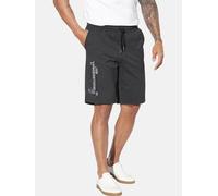 Sweatbermudas JAN VANDERSTORM "Sweatbermuda PERMARSEN", Herren, Gr. XL, N-Gr, grau (dunkelgrau), Obermaterial: 70% Baumwolle CO. 30% Polyester COOLMAX PES(Coolmax)., Hosen (76841444-XL) dunkelgrau