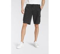 Sweatbermudas KANGAROOS "Cargo Bermudas", Herren, Gr. L (52/54), N-Gr, grau (anthrazit), Obermaterial: 80% Baumwolle, 20% Polyester, Hosen (99967134-L) anthrazit