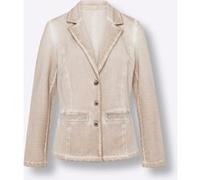 Sweatblazer beige 44
