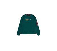 Alpha Industries Alpha Label Sweatshirt Größe 3XL Grün