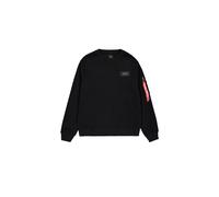 Alpha Industries Back Print Sweatshirt M Black