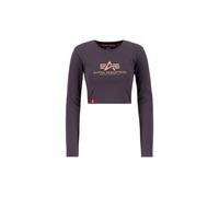 Alpha Industries Basic Crop Langarm-t-shirt (Herstellerartikelnummer: 116076-719-M)