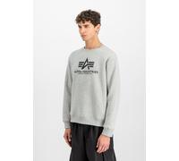 Alpha Industries Basic Sweater Sweatshirt für Herren Grey Heather