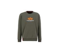 Alpha Industries Basic Rubber Pullover in Gr. L in Olive