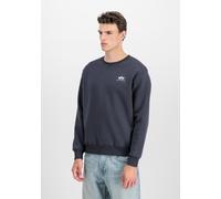 Alpha Industries Basic Sweater Small Logo Sweatshirt für Herren Navy