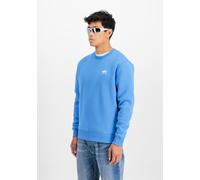 Alpha Industries Basic Small Logo Sweatshirt Größe 2XL Blau