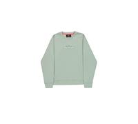 Sweater ALPHA INDUSTRIES "Foam ML Sweatshirt", Herren, Gr. XXL, frost grün, Obermaterial: 80% Baumwolle, 20% Polyester, regular fit, Sweatshirts Sweater (47193331-XXL) frost grün