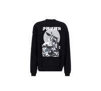 Alpha Industries Japan Wave Warrior Sweatshirt Größe 2XL Schwarz/Weiß