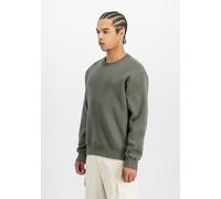Alpha Industries - Label Backprint Sweatshirt - Dark Olive L