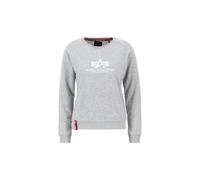 Alpha Industries New Basic Sweater Wmn Sweatshirt für Damen Grey Heather