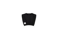 Sweater ALPHA INDUSTRIES "Studio Edition Sweatshirt Cropped W", Damen, Gr. L, schwarz, Obermaterial: 80% Baumwolle, 20% Polyester, regular fit, Sweatshirts Sweater (85236719-L) schwarz